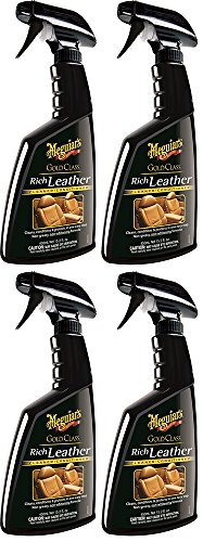 Meguiars G10916 Gold WWOcu Class Rich Leather Cleaner & Conditioner, 15.2 Ounce (4 Pack)