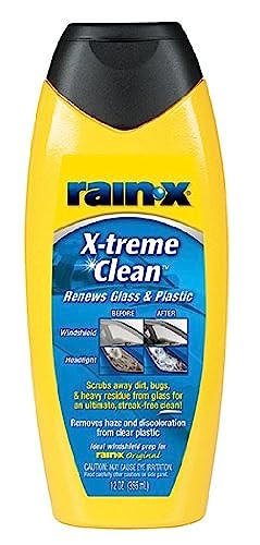 Rain-X 5080217-6PK X-Treme Clean Glass Cleaner - 12 oz, (Pack of 6)