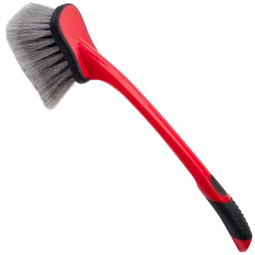 Mothers Wheel & Wheel Well Long Handled Brush