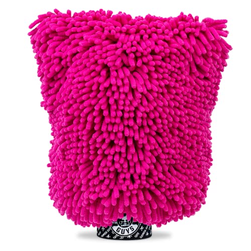 Chemical Guys MIC499 Big Mofo Chenille Microfiber Premium Scratch-Free Wash Mitt, 1 Pack