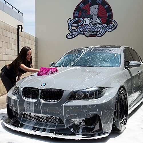 Chemical Guys MIC499 Big Mofo Chenille Microfiber Premium Scratch-Free Wash Mitt, 1 Pack