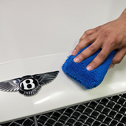 Chemical Guys Monster Fluff Exterior Premium Microfiber Applicator, Blue (Pack of 2) (MIC29602)