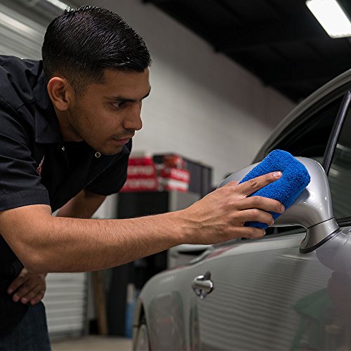 Chemical Guys Monster Fluff Exterior Premium Microfiber Applicator, Blue (Pack of 2) (MIC29602)