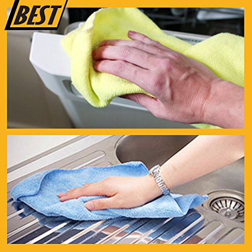 Best Microfiber Cleaning Cloths – Pack of 50 Towels