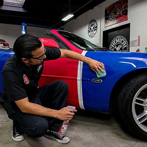 Chemical Guys MIC29802 Workhorse Green Premium Grade Microfiber Applicator, Exterior Paint(Pack of 2)