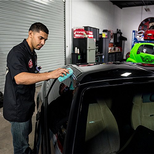 Chemical Guys MIC29802 Workhorse Green Premium Grade Microfiber Applicator, Exterior Paint(Pack of 2)