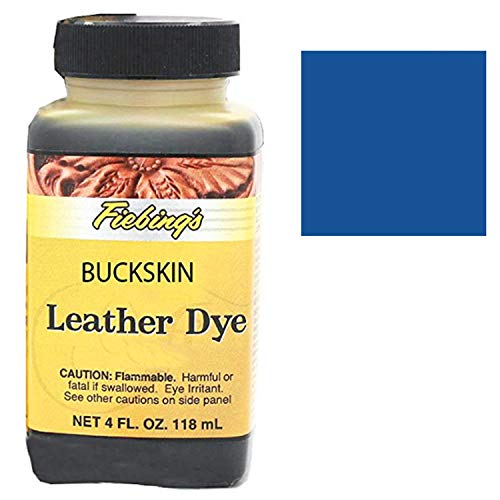 Fiebings Navy Blue Leather Dye, Alcohol Based Dye