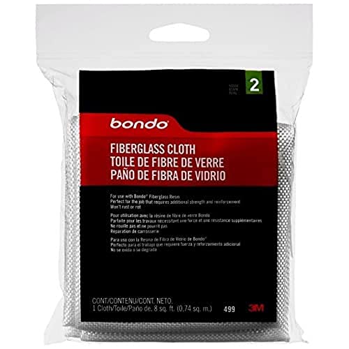 Bondo Fiberglass Cloth, 00499, 8 Sq Ft