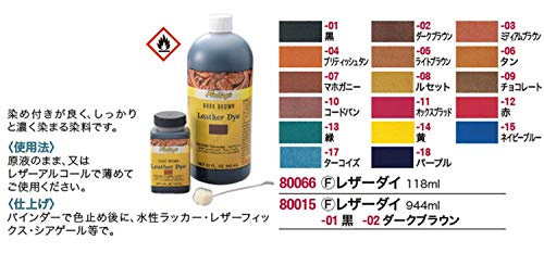 Fiebings Navy Blue Leather Dye, Alcohol Based Dye