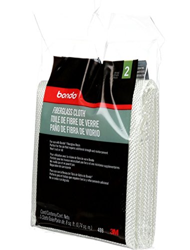 Bondo Fiberglass Cloth, 00499, 8 Sq Ft
