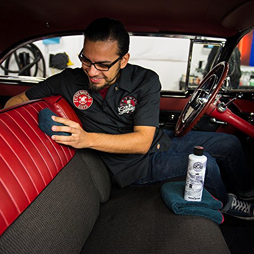 Chemical Guys MIC29302 Workhorse Black Premium Grade Microfiber Applicator, Rubber/Plastic/Vinyl (Pack of 2)