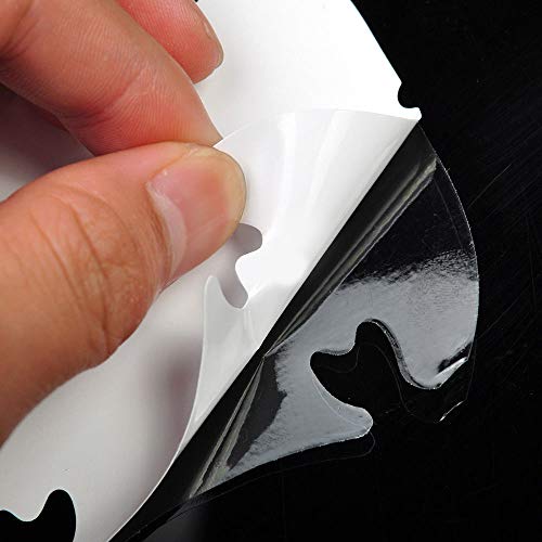 (4) Universal Clear Side Door Handles Paint Scratches Protective Film Vinyl