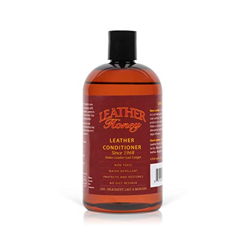 Leather Honey Leather Conditioner, Best Leather Conditioner Since 1968. For Use on Leather Apparel, Furniture, Auto Interiors, Shoes, Bags and Accessories. Non-Toxic and Made in the USA!