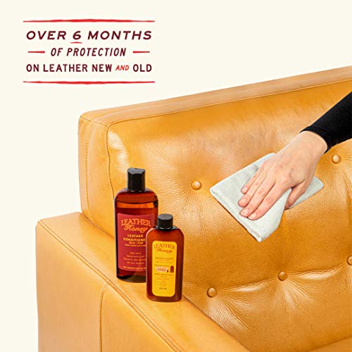 Leather Honey Leather Conditioner, Best Leather Conditioner Since 1968. For Use on Leather Apparel, Furniture, Auto Interiors, Shoes, Bags and Accessories. Non-Toxic and Made in the USA!