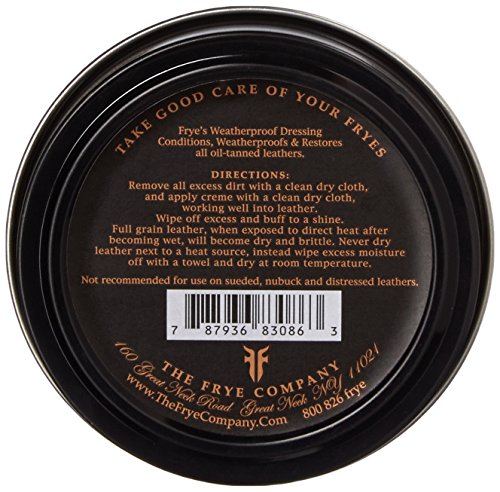 FRYE Leather Conditioning Cream, Neutral, One Size (Product packaging has been updated and may appear different from images)