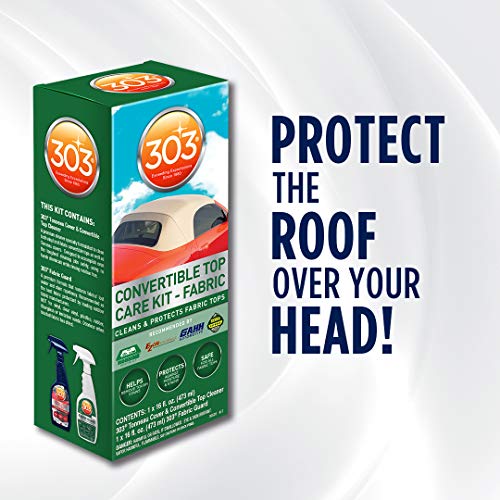 Convertible Fabric Top Cleaning and Care Kit - Protects Fabric Tops