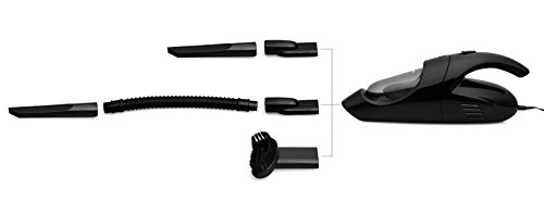 Onshowy Car Vacuum Cleaner, Black12V,80W 3 in 1 Multifunctional Cyclonic Dry Auto Vacuum Cleaner Handheld Vacuum Cleaner Dust Buster Hand Vacuum with 13.2-Foot (4M) Power Cord