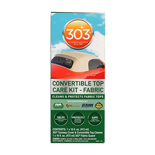 Convertible Fabric Top Cleaning and Care Kit - Protects Fabric Tops