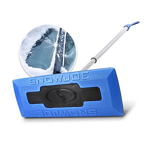 Snow Joe Original 2-in-1 Telescoping Snow Broom + Ice Scraper