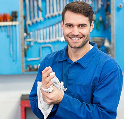 Commercial-Grade Auto Mechanic Shop Towels (Pack of 100)