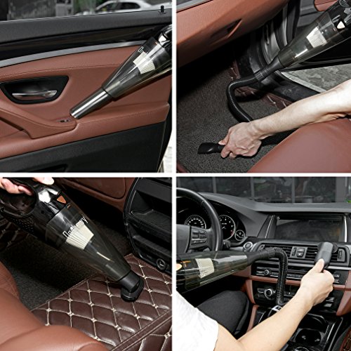 Onshowy （Upgraded） Car Vacuum Cleaner, 12V 80W Auto Vacuum Cleaner 3 in 1 Handheld Vacuum with 13.2 Foot (14m) Power Cord.