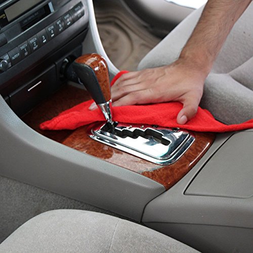 Utopia Towels 100 Pack Red Shop Towels