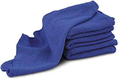 Commercial Grade 100% Cotton Shop Towels - Pack of 100