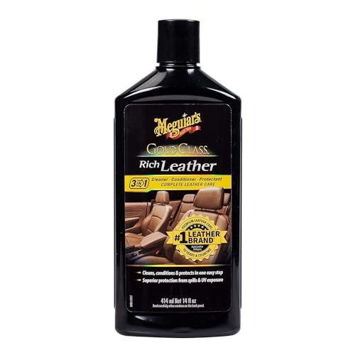 Meguiar's Gold Class Rich Leather Cleaner & Conditioner - 15.2 Oz Spray Bottle