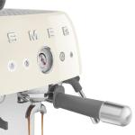 Smeg Semi-Automatic Espresso Machine with Grinder - Cream