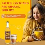 Organic Macadamia Syrup for Coffee and Lattes