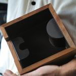 Wooden Espresso Knock Box for Easy Grounds Disposal