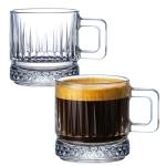 El Turko Glass Coffee Mugs Set (2 Pcs)