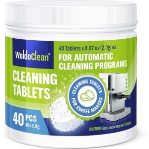 WoldoClean Espresso & Coffee Machine Cleaning Tablets
