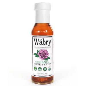 Wäbry Organic Rose Syrup - 16.4oz Liquid Delight