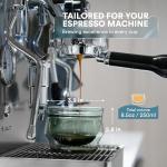 Stealth Gray Double Wall Latte Cups – Set of 2