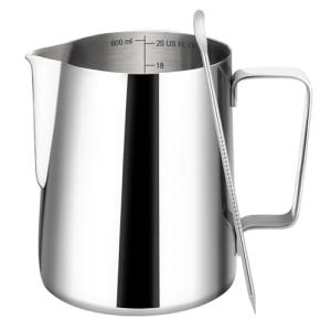 Amrules 20oz Stainless Steel Milk Frothing Pitcher