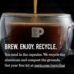 Peet's Coffee Espresso Capsules Variety Pack, 50 Count