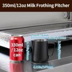 Milk Frothing Pitcher - Stainless Steel Espresso Jug