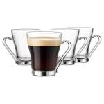 Bormioli Rocco Oslo Cappuccino Glass Cups Set of 4
