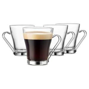 Bormioli Rocco OSLO Espresso Mug Set with Handles