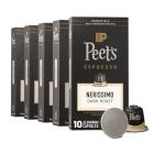 Peet's Dark Roast Espresso Capsules for Nespresso