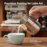 12oz Stainless Steel Milk Frothing Pitcher for Lattes