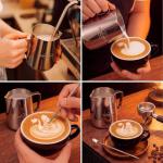 12oz Stainless Steel Milk Frothing Pitcher for Lattes