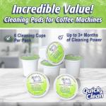 Keurig Cleaning Pods 6-Pack - Eco-Friendly Cleaner