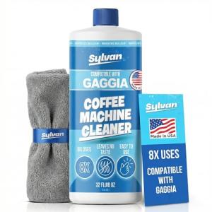 Gaggia Descaling Solution with Cleaning Cloth - 32 Oz