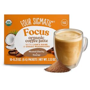Four Sigmatic Mushroom Coffee Latte Mix - 10 Count