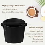 Espresso Knock Box and Tamper Mat Set