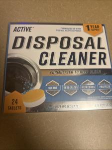Citrus Garbage Disposal Cleaning Tablets - 24 Pack