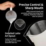 Stainless Steel Milk Frothing Pitcher 12oz