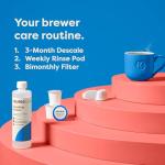 Keurig Brewer Maintenance Kit with Descaling Solution